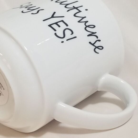 🌟✨🌈 "Manifest Your Dreams" Graphic Ceramic White Coffee Mug 🌈✨🌟 - Picture 5 of 7